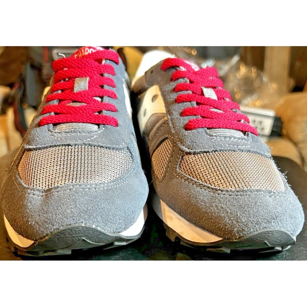 Saucony Shadow Original Sneakers (S1108-843) Women's Size 10 Running Gray/Pink - Picture 4 of 13